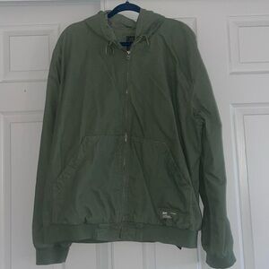 NWOT Pull and bear green hoodie for men size xl